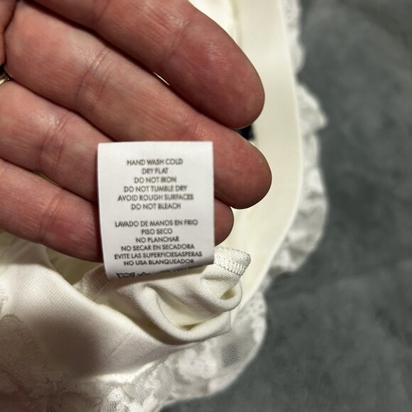 Love Poem White Lace Ruffle Mini Skort M NWOT | Cottagecore Coquette Boho - Picture 7 of 8